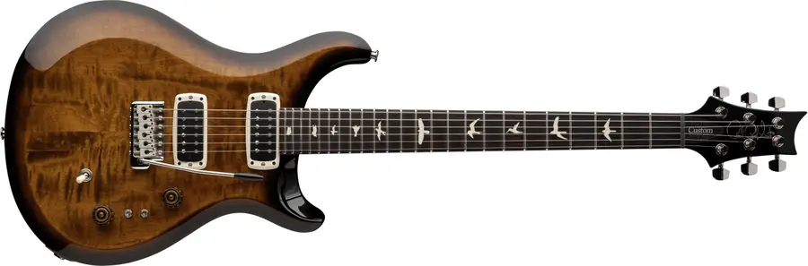 PRS S2-CU24-08 Black Amber Mahognikropp/hals, lønnetopp, palisander 
