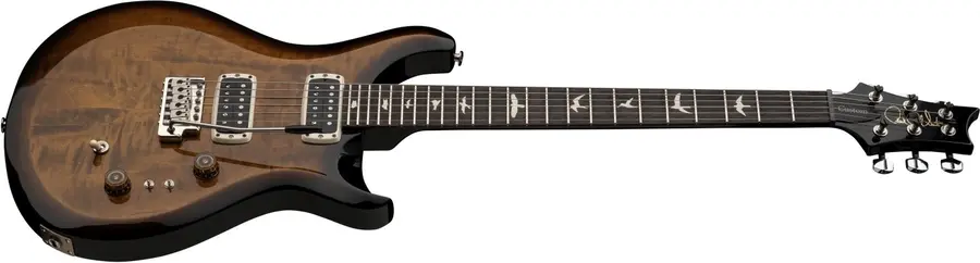 PRS S2-CU24-08 Black Amber Mahognikropp/hals, lønnetopp, palisander 