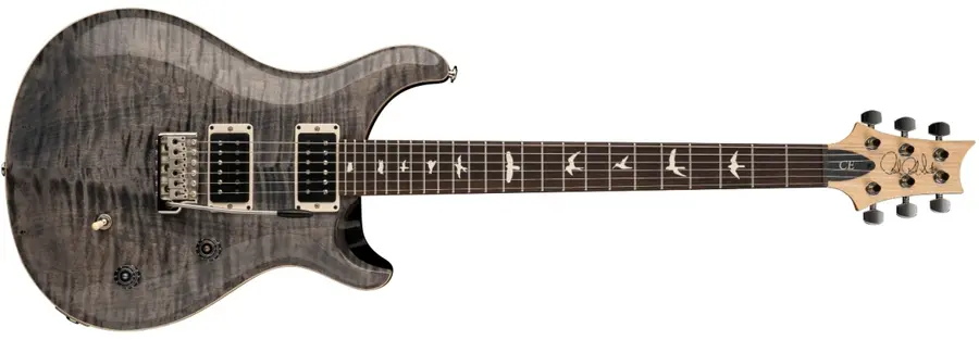 PRS CE24-GF Faded Grey Mahognikropp/hals, lønnetopp, palisander 