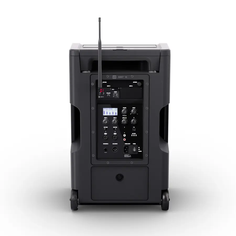 LD Systems ANNY 10 BPH B5 Kompakt-PA Batteri/BT, trådløst bøylesystem 