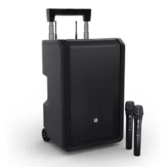 LD Systems ANNY 10 HHD 2 B5 Kompakt-PA Batteri/BT, 2 trådløse mikrofoner