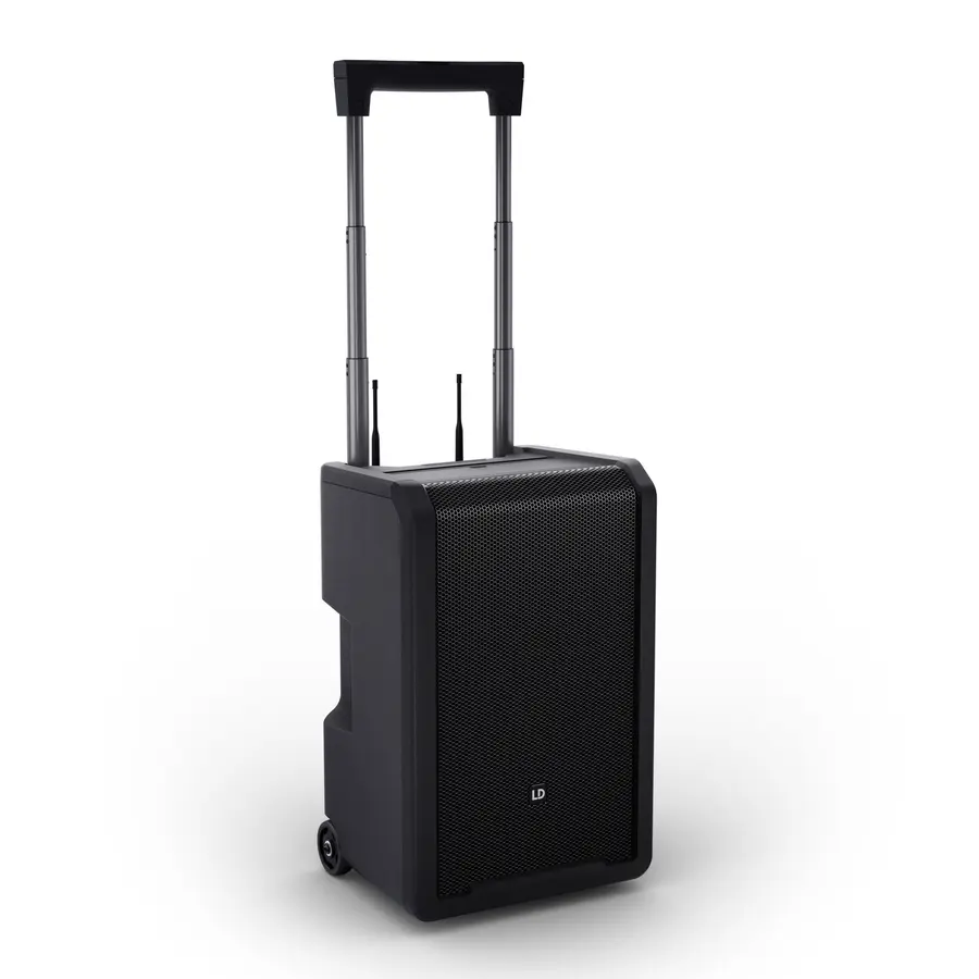 LD Systems ANNY 10 HHD 2 B5 Kompakt-PA Batteri/BT, 2 trådløse mikrofoner 