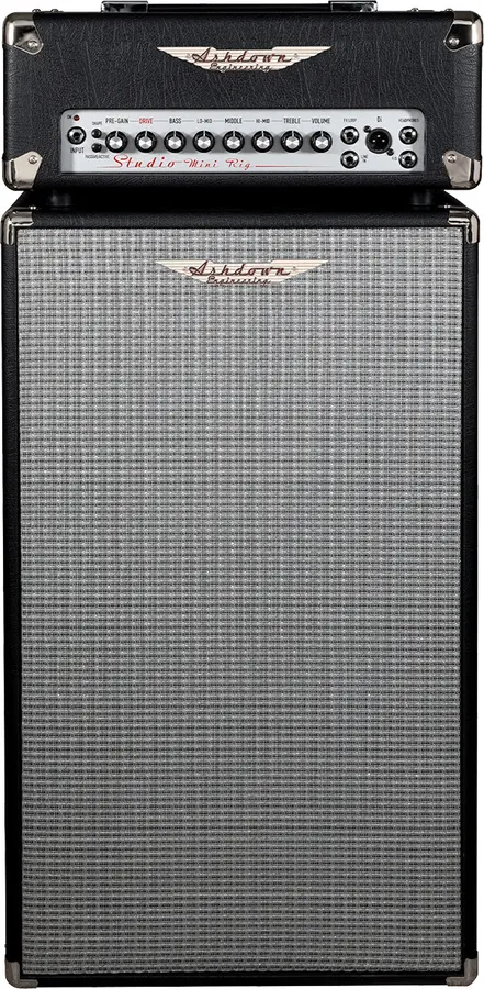 Ashdown STUDIO-MINI-RIG 250W Amphead, 2x10” 4Ohm Basscabinet 