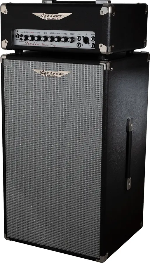 Ashdown STUDIO-MINI-RIG 250W Amphead, 2x10” 4Ohm Basscabinet 