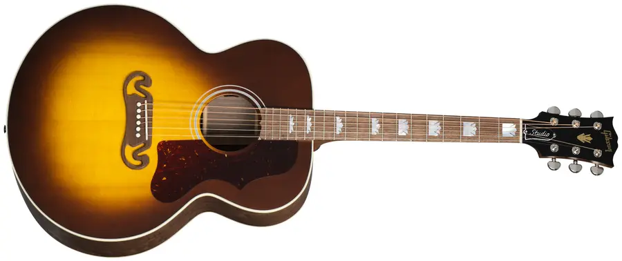 Gibson SJ-200 Studio Walnut Satin Walnut Burst 