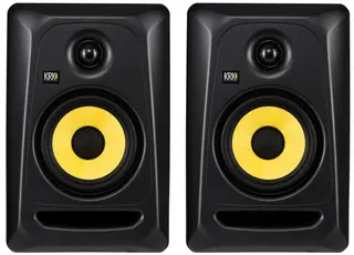 KRK CL5G3PK1-EU Classic 5" Monitor Pack inkl cables and iso-pods