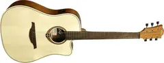 LAG T70DCE-NAT Dreadnought Cutaway Electro