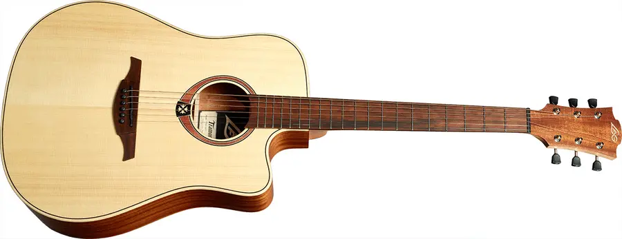 LAG T70DCE-NAT Dreadnought Cutaway Electro 