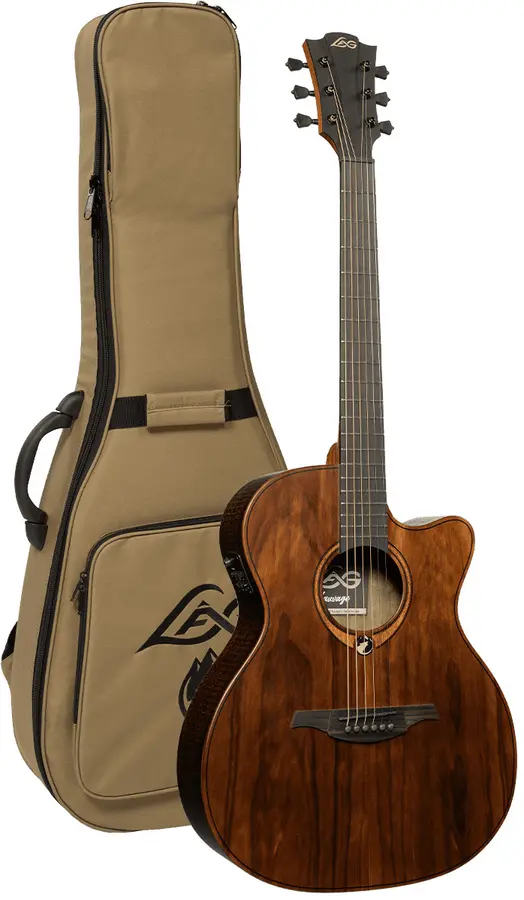 LAG SAUVAGE-ACE Sauvage Aditorium Cutaway Acoustic-Electric 