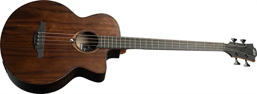 LAG SAUVAGE-BCE Sauvage Bass Acoustic-Electric Jumbo Cutaway 