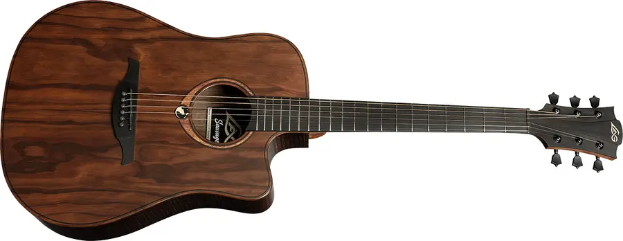 LAG SAUVAGE-DCE Sauvage Dreadnought Cutaway Acoustic-Electric 