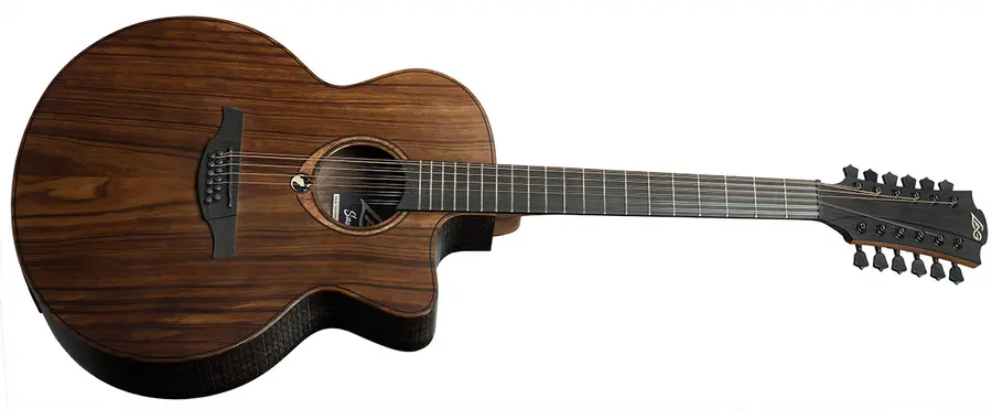 LAG SAUVAGE-J12CE Sauvage Jumbo 12 Stri Cutaway Acoustic-Electric 