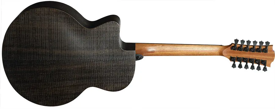 LAG SAUVAGE-J12CE Sauvage Jumbo 12 Stri Cutaway Acoustic-Electric 