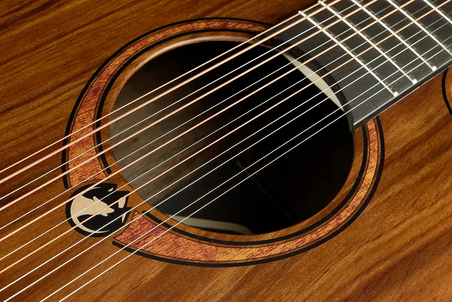 LAG SAUVAGE-J12CE Sauvage Jumbo 12 Stri Cutaway Acoustic-Electric 