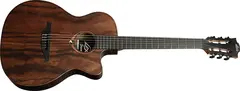 LAG SAUVAGE-N-ASCE Sauvage Nylon Auditorium Slim Cutaway AcousticElectric