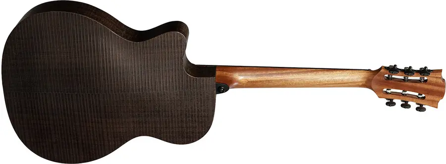 LAG SAUVAGE-N-ASCE Sauvage Nylon Auditorium Slim Cutaway AcousticElectric 