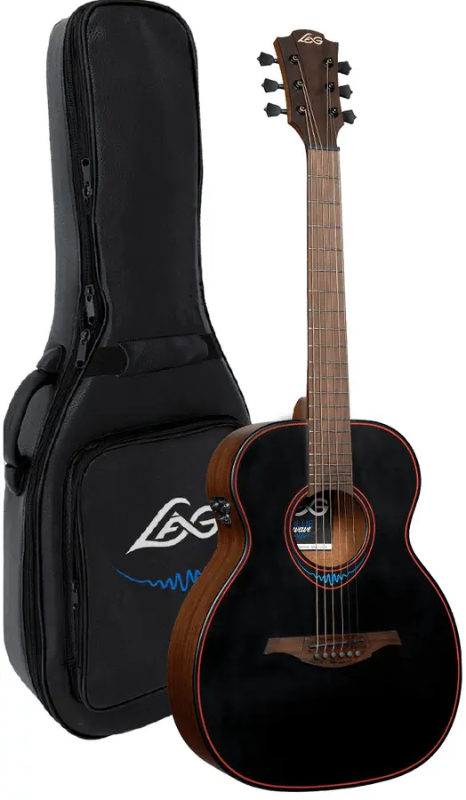 LAG TBW1TE BlueWave 1 Travel Acoustic-Electric 