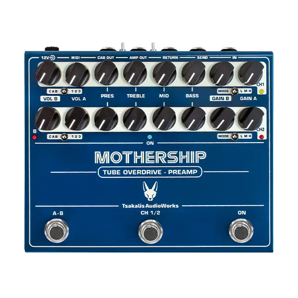 Tsakalis Mothership Tube overdrive preamp 
