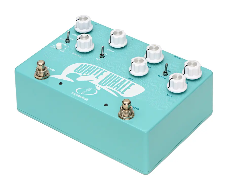 Crazy Tube Circuits White Whale V2 Analog Spring Reverb with Tremolo 