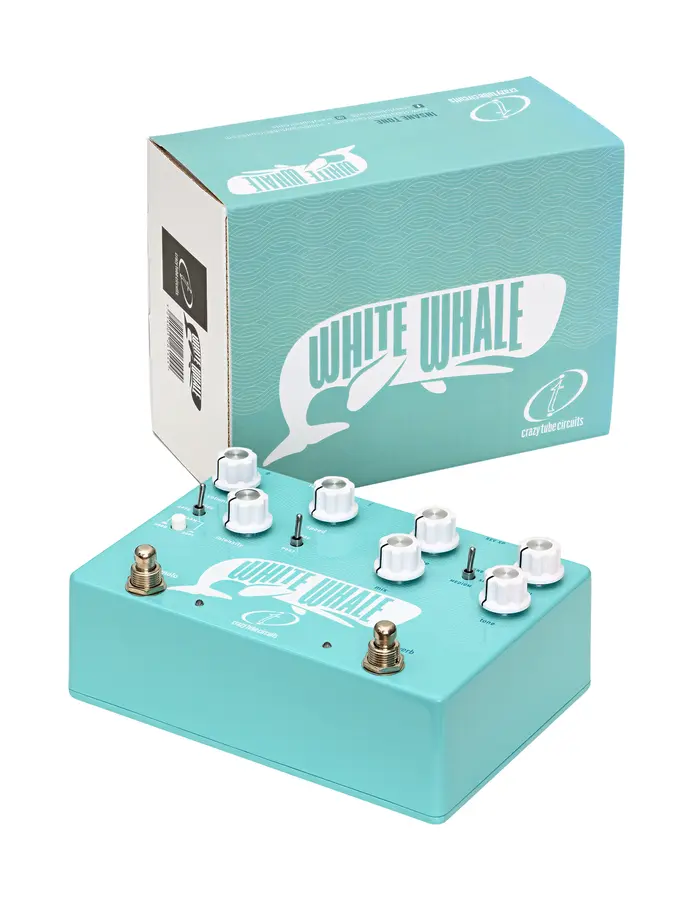 Crazy Tube Circuits White Whale V2 Analog Spring Reverb with Tremolo 