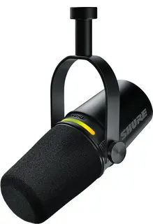 Shure MV7+ Black XLR/USB Speech microphone