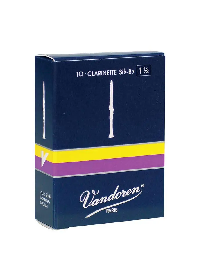 Vandoren Bb-Clarinet Reeds 1.5 10-pack 