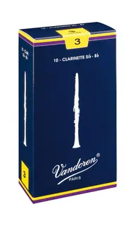 Vandoren Bb-Clarinet Reeds 3 10-pack