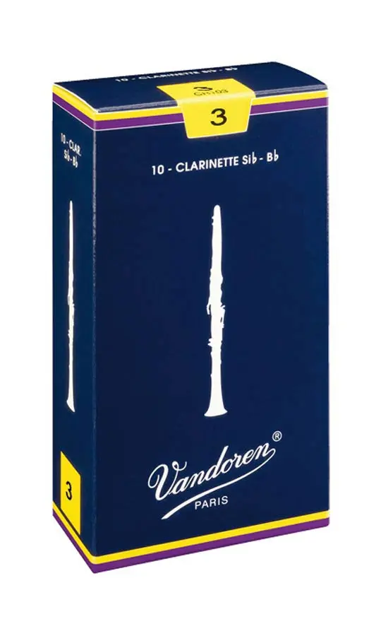 Vandoren Bb-Clarinet Reeds 3 10-pack 