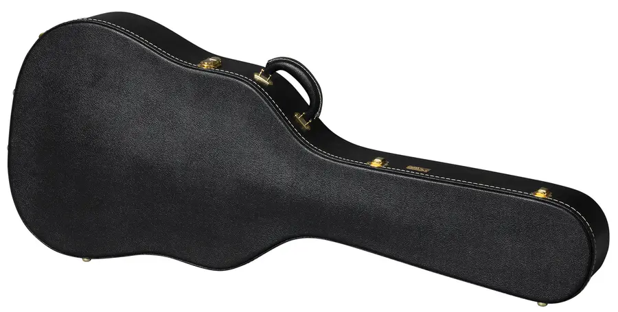 Gibson S&A Lifton Historic Case Dreadnought, Black/Goldenrod 