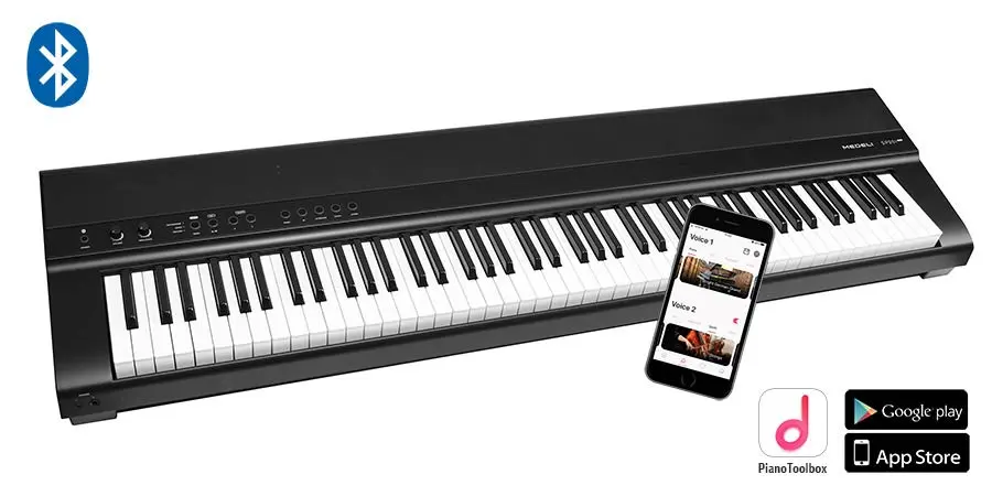 Medeli SP201+ Digital Stage Piano Black 