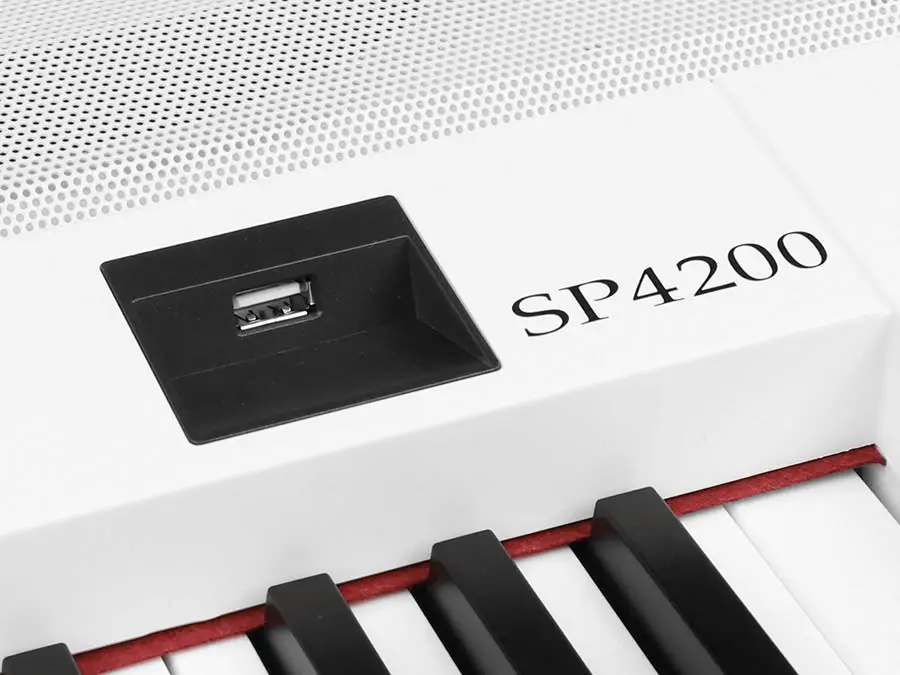 Medeli SP4200 Digital Piano White Satin 