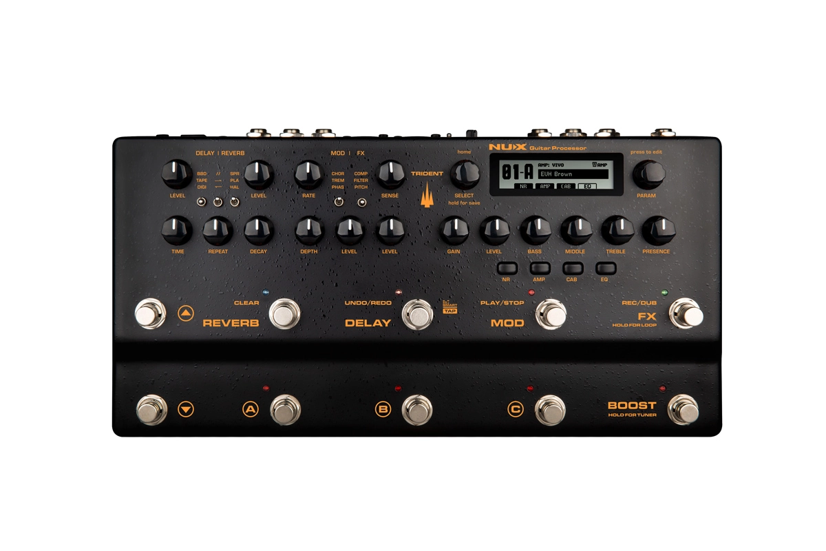 Nux Trident Nme-5 Gitarprosessor