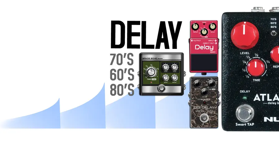 Nux Verdugo NDR-5 Atlantic Delay & Reverb 