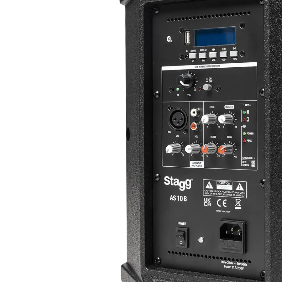 Stagg AS10B BT Active Speaker Battery 