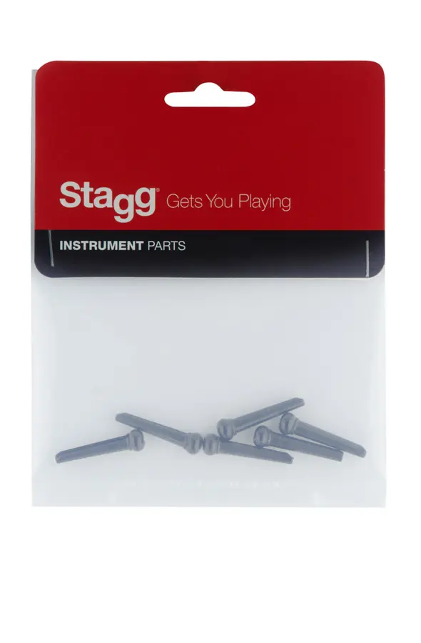 Stagg SP-PIWS BK Bridgepins 6pack 