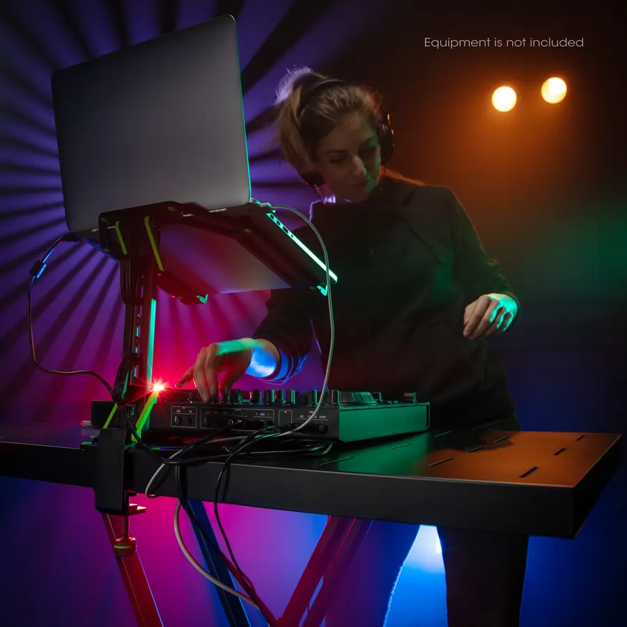 Gravity KSX 2 RD Keyboard stand X-Form double, rapid desk 