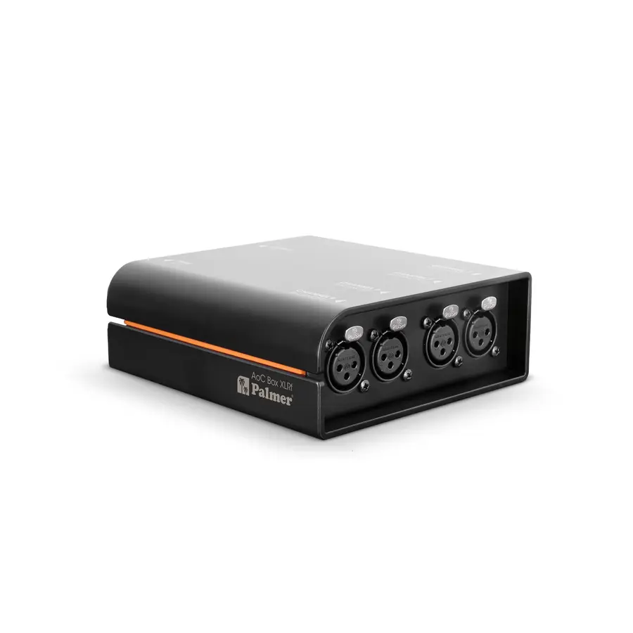 Palmer AoC Box XLRf AOC from etherCON to 4 x XLR female 