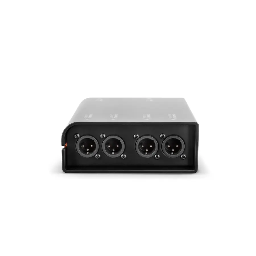Palmer AoC Box XLRm AOC from etherCON to 4 x XLR male 