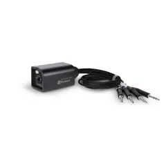 Palmer AoC Loom TRSm AOC from etherCON to 4 x 6.3 mm TRS jack
