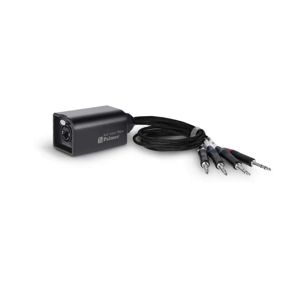 Palmer AoC Loom TRSm AOC from etherCON to 4 x 6.3 mm TRS jack 