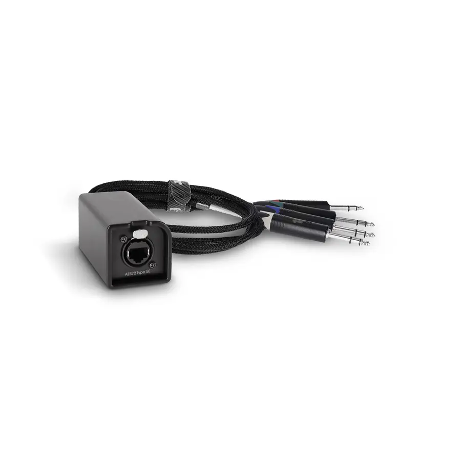 Palmer AoC Loom TRSm AOC from etherCON to 4 x 6.3 mm TRS jack 