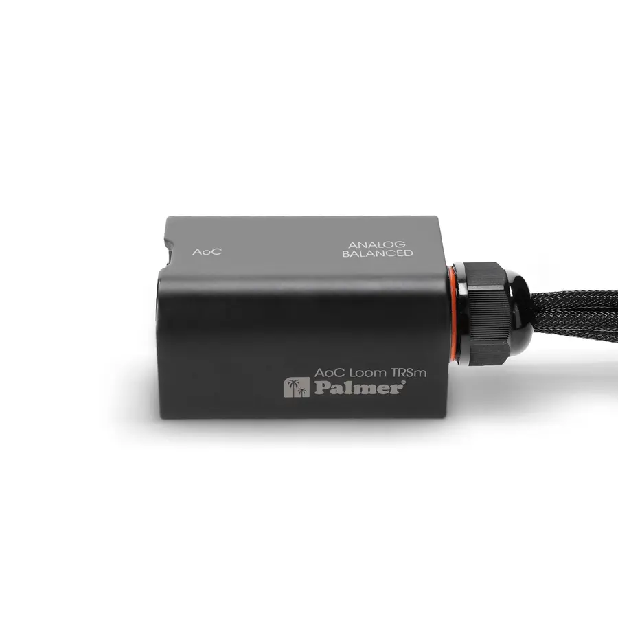 Palmer AoC Loom TRSm AOC from etherCON to 4 x 6.3 mm TRS jack 
