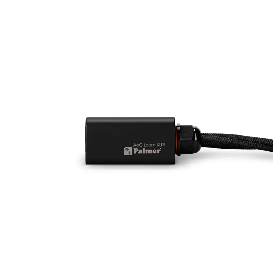Palmer AoC Loom XLRf AOC from etherCON to 4 x XLR female 