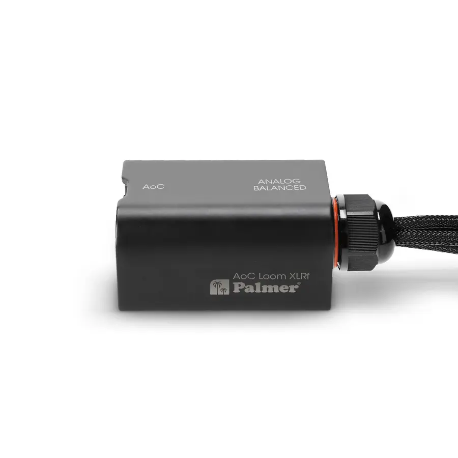 Palmer AoC Loom XLRf AOC from etherCON to 4 x XLR female 