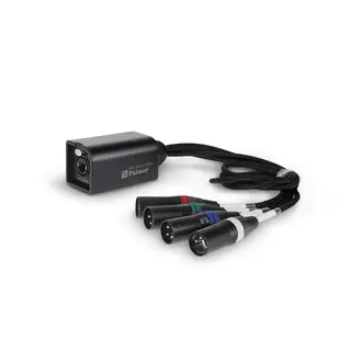 Palmer AoC Loom XLRm AOC from etherCON to 4 x XLR male