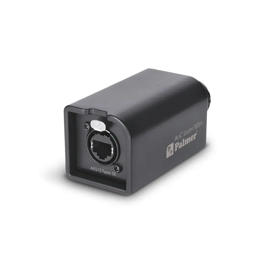 Palmer AoC Loom XLRm AOC from etherCON to 4 x XLR male 