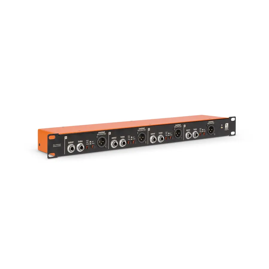 Palmer BRIDGE 4A 19" DI box, 4 channels, active 