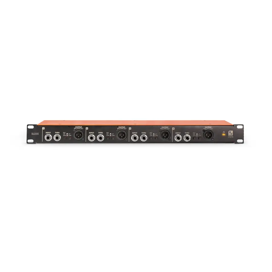 Palmer BRIDGE 4A 19" DI box, 4 channels, active 
