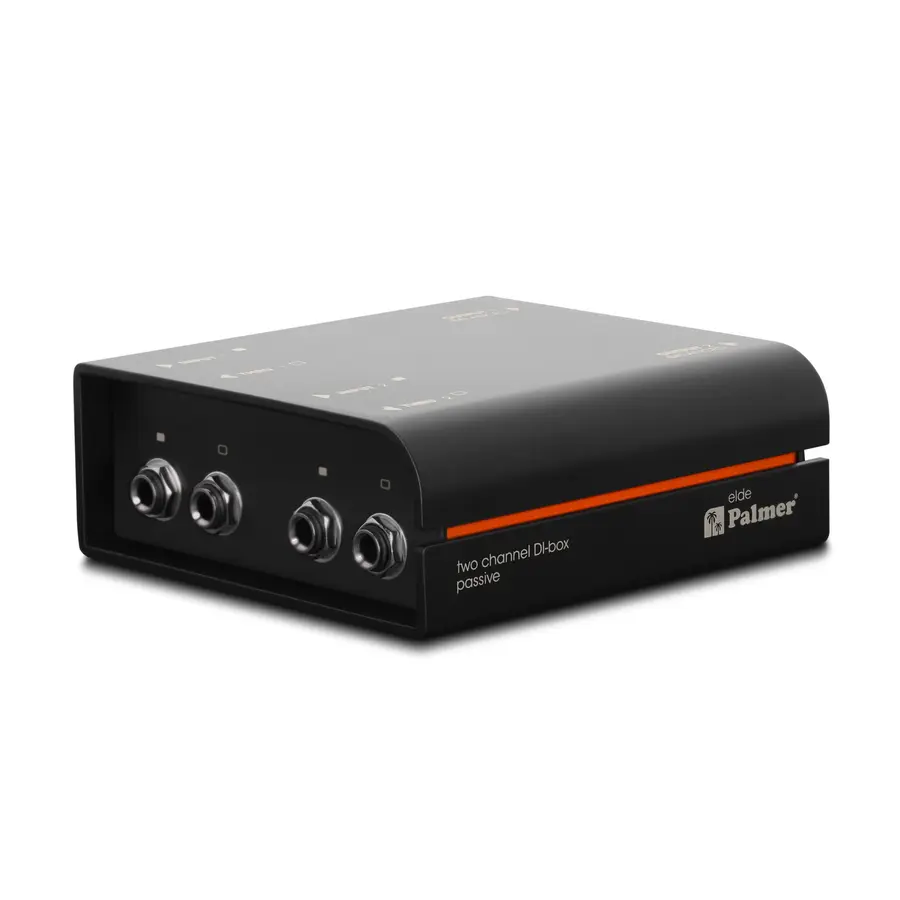 Palmer RIVER elde Passive 2-channel DI box 
