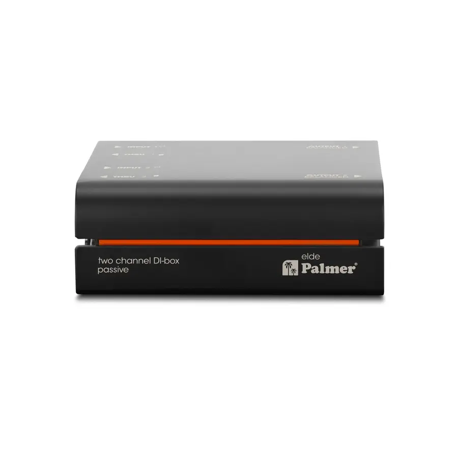 Palmer RIVER elde Passive 2-channel DI box 